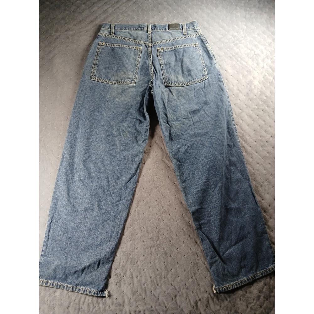 🔥 VINTAGE 2001 Levi's SilverTab BAGGY FIT Jeans 32x29 Skater Wide Leg Y2K! - Picture 8 of 10